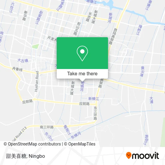 甜美喜糖 map