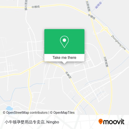 小牛顿孕婴用品专卖店 map