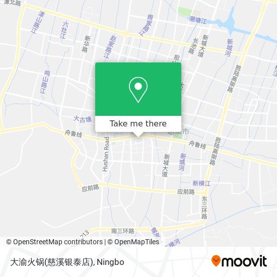 大渝火锅(慈溪银泰店) map