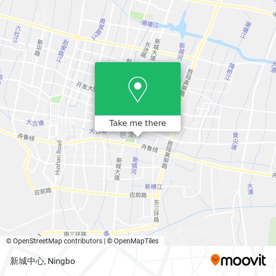 新城中心 map