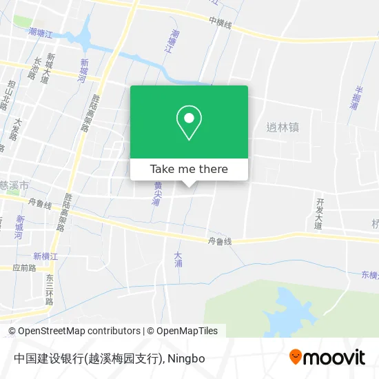 中国建设银行(越溪梅园支行) map