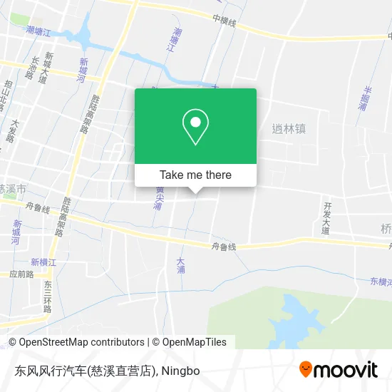 东风风行汽车(慈溪直营店) map