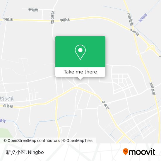 新义小区 map