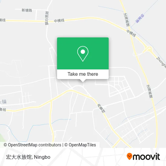 宏大水族馆 map