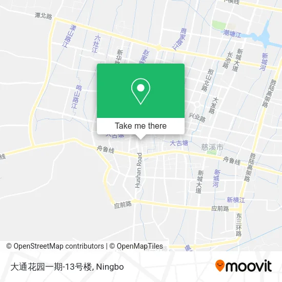 大通花园一期-13号楼 map