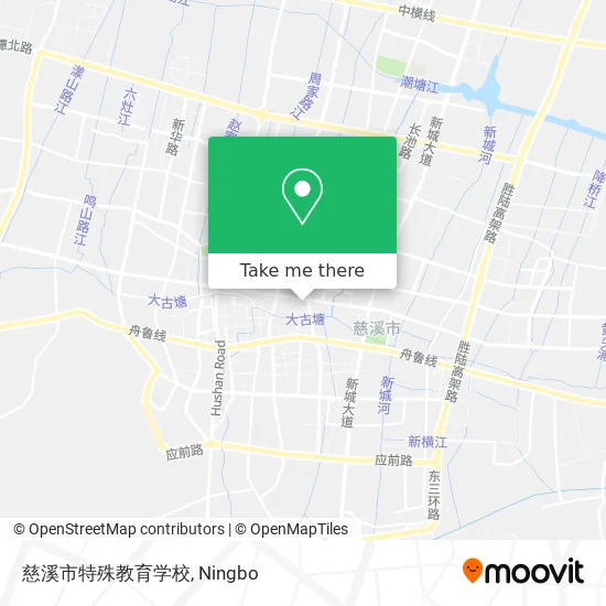 慈溪市特殊教育学校 map