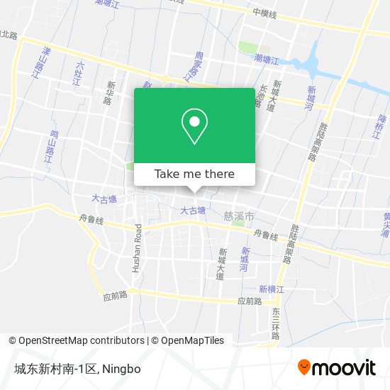 城东新村南-1区 map