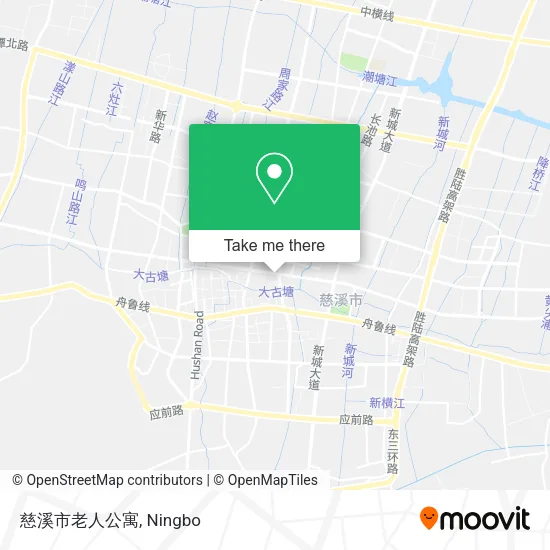 慈溪市老人公寓 map
