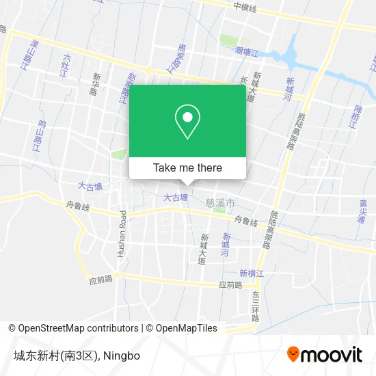 城东新村(南3区) map