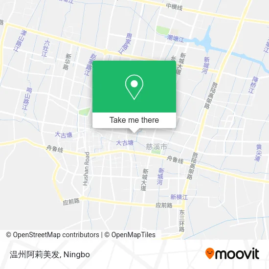 温州阿莉美发 map