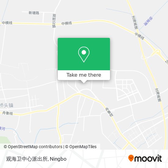 观海卫中心派出所 map