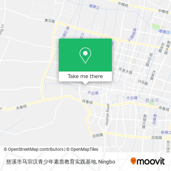 慈溪市马宗汉青少年素质教育实践基地 map