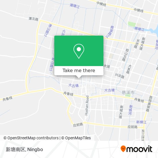 新塘南区 map