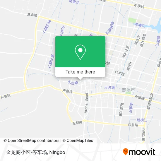金龙阁小区-停车场 map