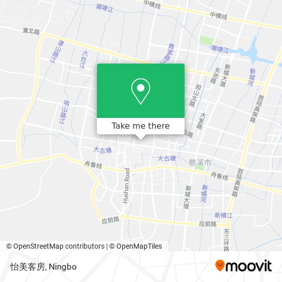怡美客房 map