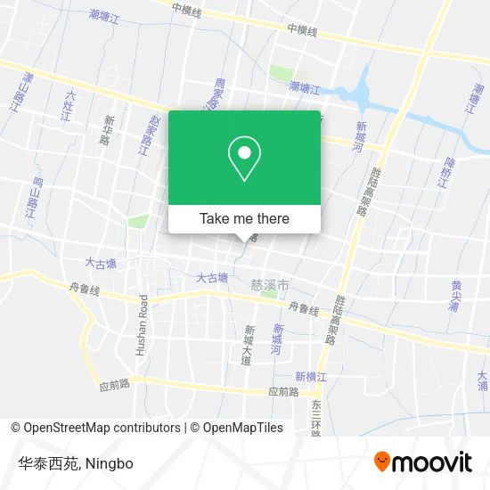 华泰西苑 map