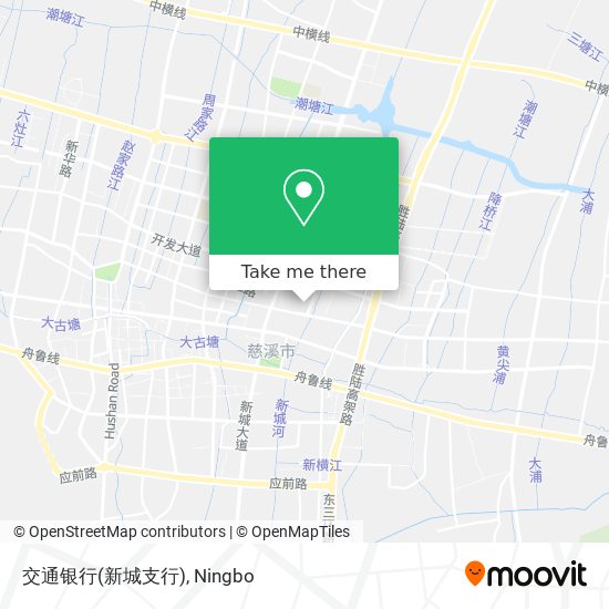 交通银行(新城支行) map