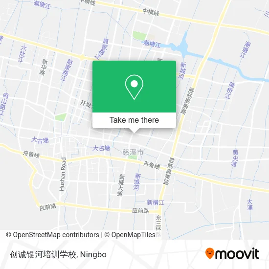创诚银河培训学校 map