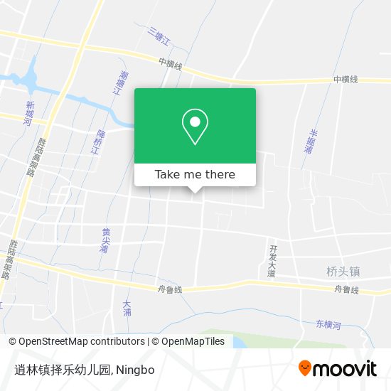 逍林镇择乐幼儿园 map