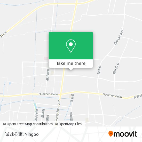 诚诚公寓 map