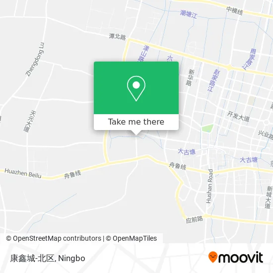 康鑫城-北区 map