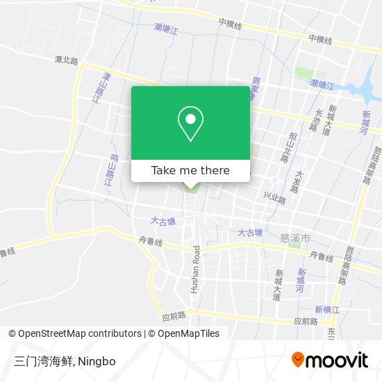 三门湾海鲜 map