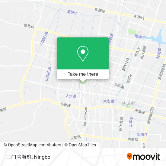 三门湾海鲜 map