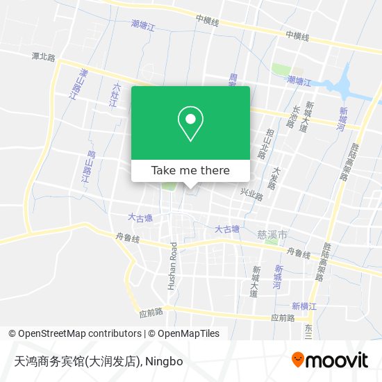 天鸿商务宾馆(大润发店) map