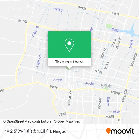 涌金足浴会所(太阳洲店) map