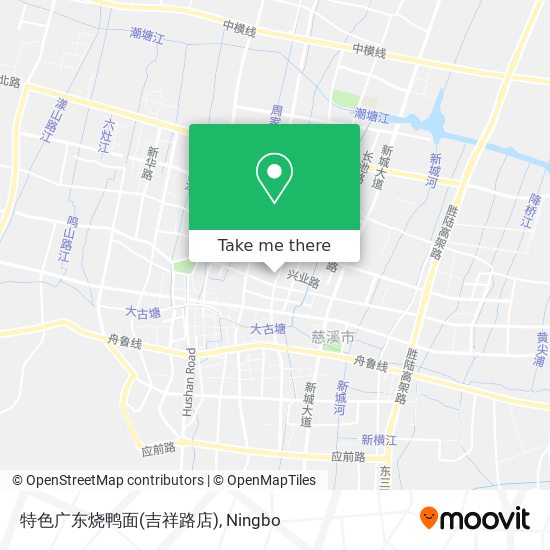 特色广东烧鸭面(吉祥路店) map