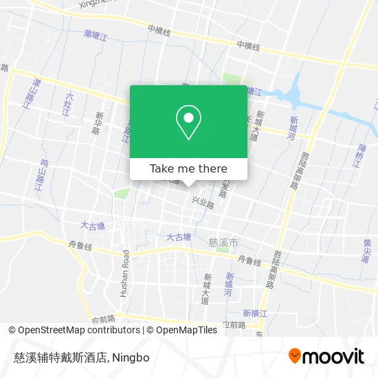 慈溪辅特戴斯酒店 map