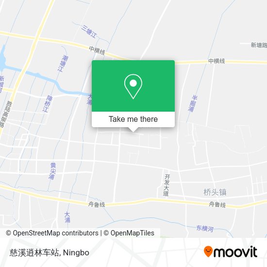 慈溪逍林车站 map