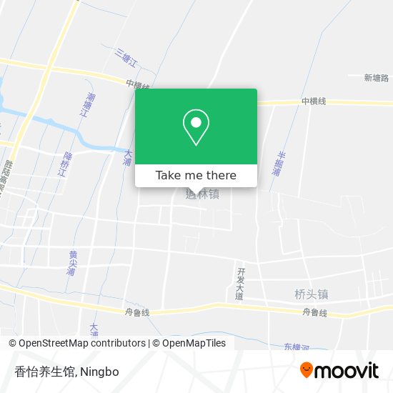香怡养生馆 map