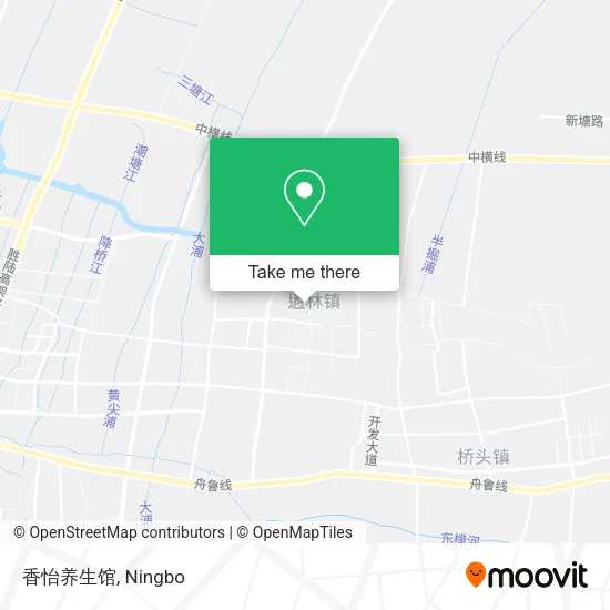 香怡养生馆 map