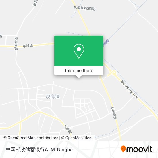 中国邮政储蓄银行ATM map