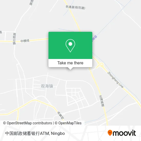 中国邮政储蓄银行ATM map