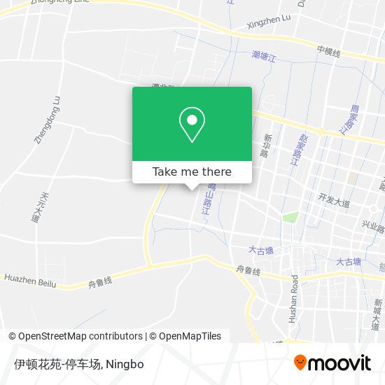 伊顿花苑-停车场 map