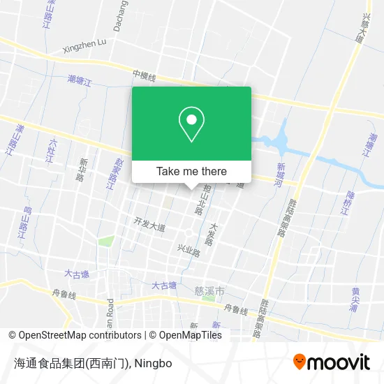 海通食品集团(西南门) map