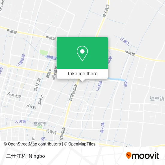 二灶江桥 map