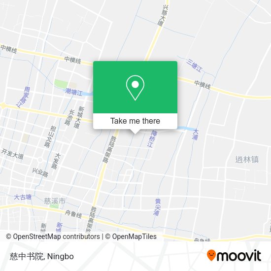 慈中书院 map