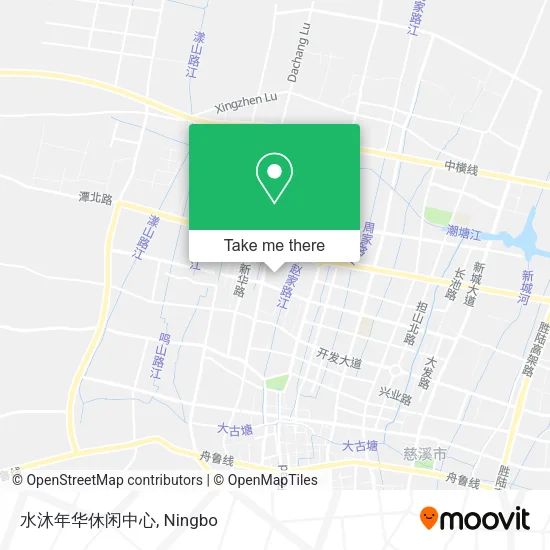 水沐年华休闲中心 map