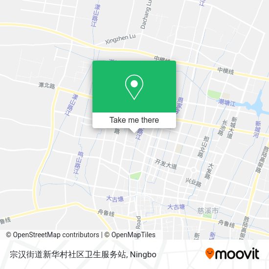 宗汉街道新华村社区卫生服务站 map