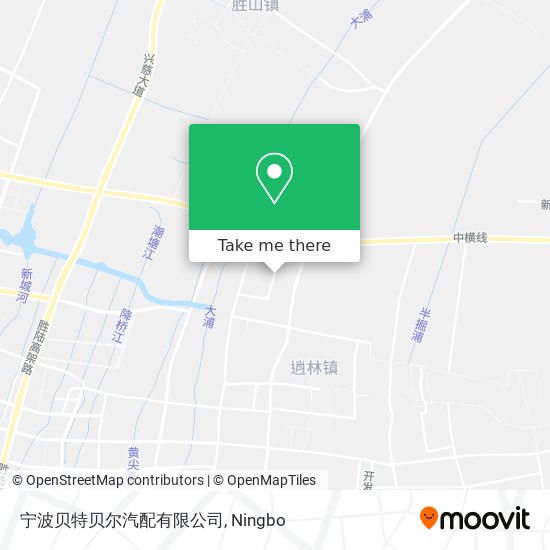 宁波贝特贝尔汽配有限公司 map