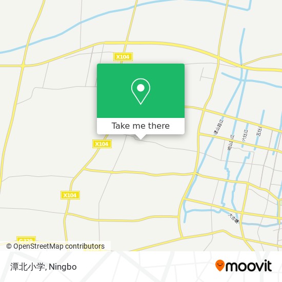 潭北小学 map