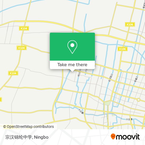 宗汉锦纶中学 map