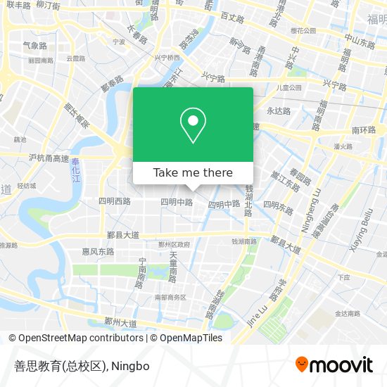 善思教育(总校区) map