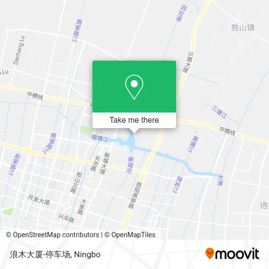 浪木大厦-停车场 map