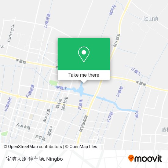宝洁大厦-停车场 map