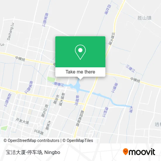 宝洁大厦-停车场 map