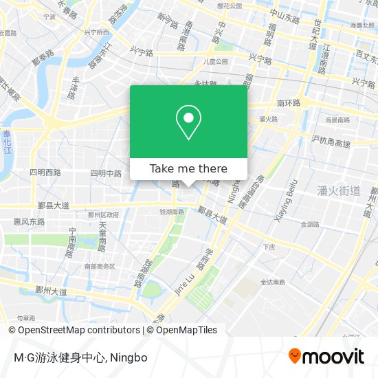 M·G游泳健身中心 map